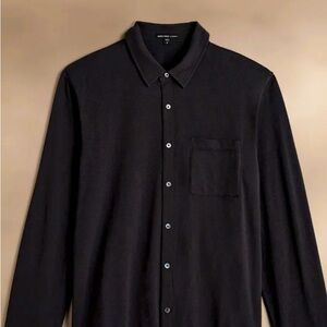 James Perse Clean Finish Jersey Shirt